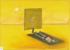 Ochrona przed chłodem i upałem : VIII Otwarty Międzynarodowy Konkurs na Rysunek Satyryczny / Józef Jurczyszyn