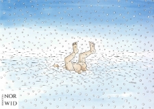 Ochrona przed chłodem i upałem [1] : VIII Otwarty Międzynarodowy Konkurs na Rysunek Satyryczny / Lubomir Kotrha