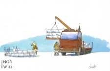 Ochrona przed chłodem i upałem [2] : VIII Otwarty Międzynarodowy Konkurs na Rysunek Satyryczny / Ludo Goderis