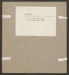 Archiwum prof. Józefa Kostrzewskiego. Teka 59, Kongresówka