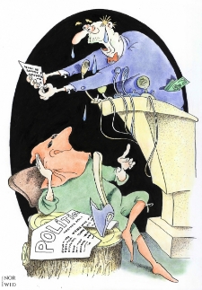 Gazeta [3] : IX Otwarty Międzynarodowy Konkurs na Rysunek Satyryczny / Anatoly Apchel