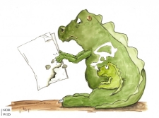 Gazeta [2] : IX Otwarty Międzynarodowy Konkurs na Rysunek Satyryczny / Jos Bamps