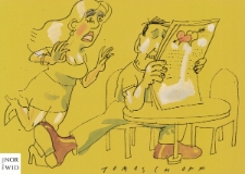 Gazeta [2] : IX Otwarty Międzynarodowy Konkurs na Rysunek Satyryczny / Jan Tomaschoff