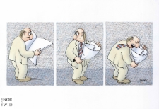 Gazeta [3] : IX Otwarty Międzynarodowy Konkurs na Rysunek Satyryczny / Roman Kubec