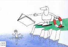 Gazeta [2] : IX Otwarty Międzynarodowy Konkurs na Rysunek Satyryczny / Anton Kotreba