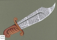 Gazeta : IX Otwarty Międzynarodowy Konkurs na Rysunek Satyryczny / Samandariin Tsogtbayar (Satso)