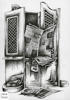 Gazeta [1] : IX Otwarty Międzynarodowy Konkurs na Rysunek Satyryczny / Ireneusz Parzyszek