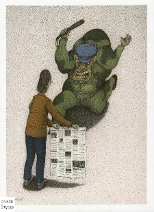 Gazeta [1] : IX Otwarty Międzynarodowy Konkurs na Rysunek Satyryczny / Mohammad Ali Khalaji