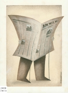 Gazeta [2] : IX Otwarty Międzynarodowy Konkurs na Rysunek Satyryczny / Rumen Dragostinov