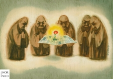 Gazeta : IX Otwarty Międzynarodowy Konkurs na Rysunek Satyryczny / Zhu Cheng