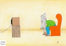 Gazeta [2] : IX Otwarty Międzynarodowy Konkurs na Rysunek Satyryczny / Ernest Metz