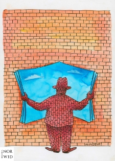 Gazeta [3] : IX Otwarty Międzynarodowy Konkurs na Rysunek Satyryczny / Aurel Stefan Alexandrescu