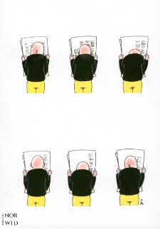 Gazeta [1] : IX Otwarty Międzynarodowy Konkurs na Rysunek Satyryczny / Ernest Metz