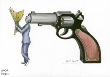 Gazeta [1] : IX Otwarty Międzynarodowy Konkurs na Rysunek Satyryczny / Victor Crudu