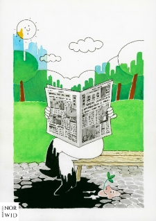 Gazeta [1] : IX Otwarty Międzynarodowy Konkurs na Rysunek Satyryczny / Valentin Georgiev