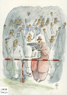 Gazeta [1] : IX Otwarty Międzynarodowy Konkurs na Rysunek Satyryczny / Břetislav Kovařik