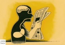 Gazeta [2] : IX Otwarty Międzynarodowy Konkurs na Rysunek Satyryczny / Jamal Rahmati