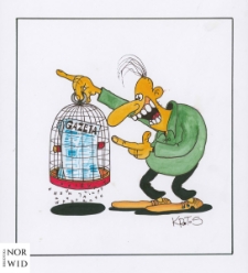 Gazeta [1] : IX Otwarty Międzynarodowy Konkurs na Rysunek Satyryczny / Tadeusz Krotos