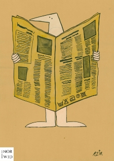 Gazeta [1] : IX Otwarty Międzynarodowy Konkurs na Rysunek Satyryczny / Marzieh Rezaei