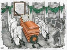 Gazeta [2] : IX Otwarty Międzynarodowy Konkurs na Rysunek Satyryczny / Stanislav Ashmarin