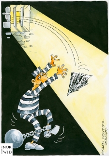 Gazeta [2] : IX Otwarty Międzynarodowy Konkurs na Rysunek Satyryczny / Oleg Gutsol