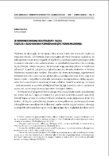Ze srebrnego ekranu do literatury i radia. O sztuce (i słuchowisku) "Podróż na księżyc" Moniki Milewskiej = From the silver screen to literature and radio. About "Journey to the moon", a play (and radio play) by Monika Milewska
