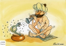 Gazeta [2] : IX Otwarty Międzynarodowy Konkurs na Rysunek Satyryczny / Radik Azizov