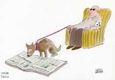 Gazeta [1] : IX Otwarty Międzynarodowy Konkurs na Rysunek Satyryczny / Christo Komarnitski