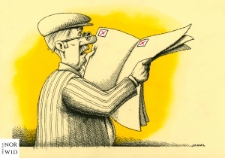 Gazeta [1] : IX Otwarty Międzynarodowy Konkurs na Rysunek Satyryczny / Jamal Rahmati