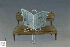 Gazeta [1] : IX Otwarty Międzynarodowy Konkurs na Rysunek Satyryczny / Mohammad amin Aghaei