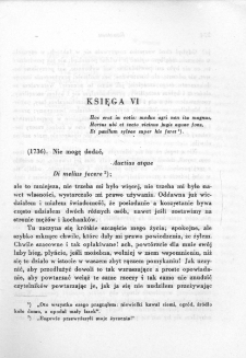 Księga VI