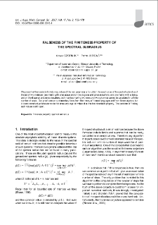 Falseness of the finiteness property of the spectral subradius