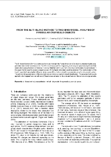 From the slit-island method to the Ising model: Analysis of irregular grayscale objects