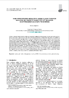 High-performance simulation-based algorithms for an alpine ski racer`s trajectory optimization in heterogeneous computer systems