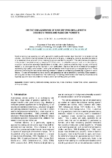 Imitation learning of car driving skills with decision trees and random forests