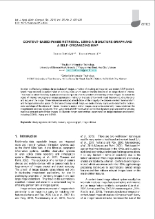 Content-based image retrieval using a signature graph and a self-organizing map