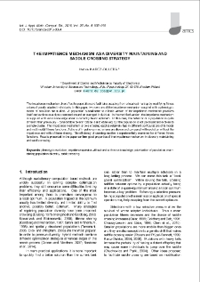 The impatience mechanism as a diversity maintaining and saddle crossing strategy
