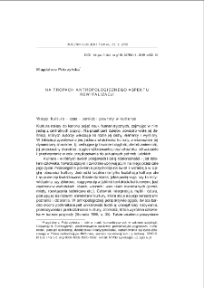 Na tropach antropologicznego aspektu rewitalizacji = Tracing the anthropological aspect of revitalisation