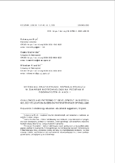 Wyzwania oraz kierunki rozwoju edukacji w zakresie biotechnologii na podstawie doświadczeń w Anglii = Challenges and patterns of development in biotechnology education based on the experience of England