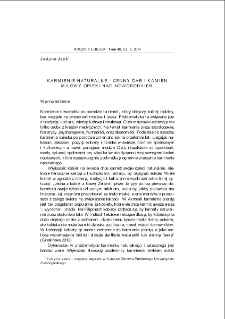 Karmienie naturalne - cenny dar i kamień milowy opieki nad noworodkiem = Natural feeding - precious gift and mile stone in care of the newborn