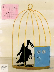 Nafta i gaz [1] : X Otwarty Międzynarodowy Konkurs na Rysunek Satyryczny / Bernard Bouton