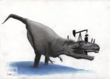 Nafta i gaz : X Otwarty Międzynarodowy Konkurs na Rysunek Satyryczny / Masoud Ziaei Zardkhashoei