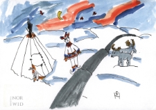 Nafta i gaz [1] : X Otwarty Międzynarodowy Konkurs na Rysunek Satyryczny / Heino Partanen