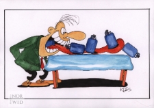 Nafta i gaz [4] : X Otwarty Międzynarodowy Konkurs na Rysunek Satyryczny / Tadeusz Krotos