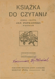 Książka do czytania