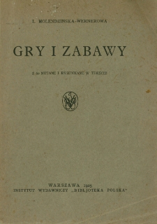 Gry i zabawy - od Autorki