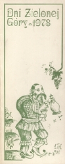 Dni Zielonej Góry 1978: [zaproszenie na Inaugurację Dni Zielonej Góry "Winobranie 78"]
