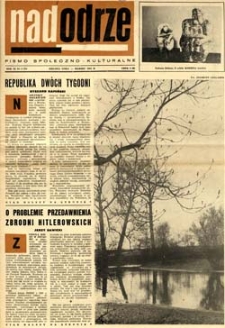 Nadodrze: pismo społeczno-kulturalne, marzec 1965