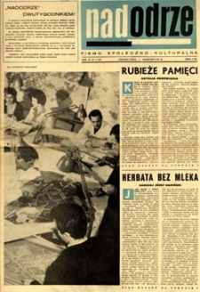 Nadodrze: pismo społeczno-kulturalne, kwiecień 1965