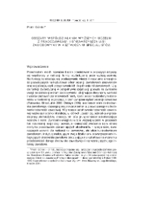 Obszary współdziałania wyższych uczelni z pracodawcami i stowarzyszeniami zawodowymi w kształceniu specjalistów = Areas of cooperation between universities in the training of specialists. Universities - employers - professional associations